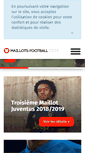 Mobile Screenshot of maillots-football.com